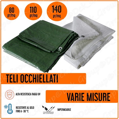 Telo telone occhiellato - telone,