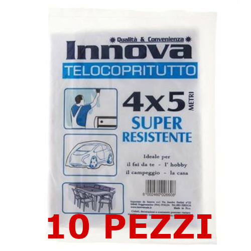Telo copritutto pittura - 10, pz