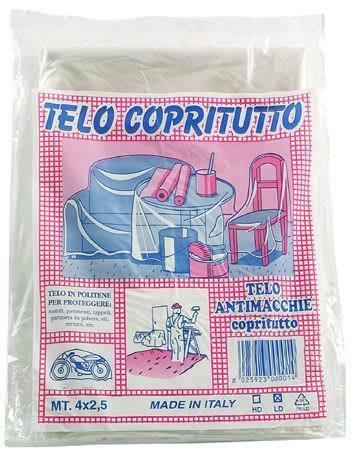Telo copritutto polietilene