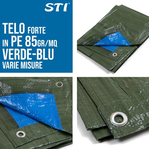 Telo occhiellato verde - occhiellato, 85